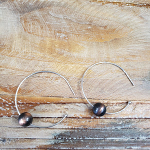 The Simple Silver Day Earrings