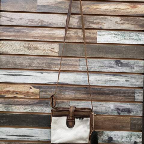The Cowhide Derby Bucket Purse