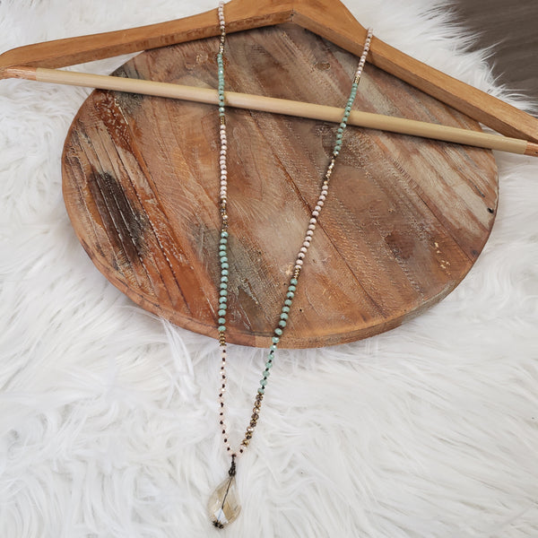 The I Knew It Is Crystal Necklace