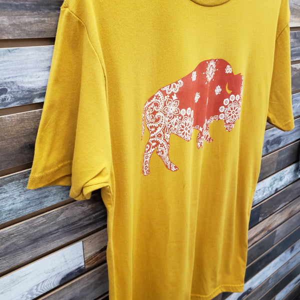 The Yellow Paisley Buffalo