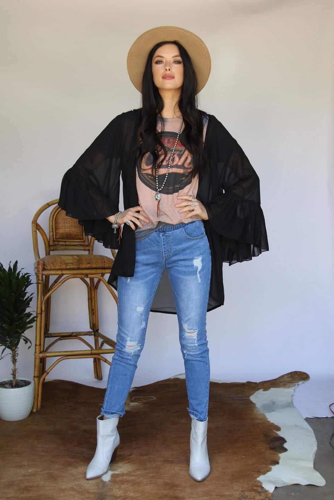 The Distressed Denim Jeans