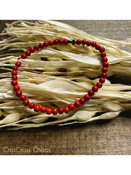 The Red Cross Stretch Bracelet