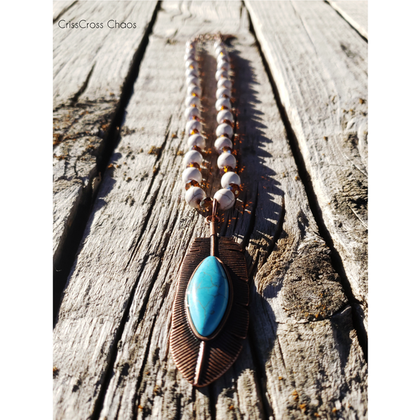 Fly High Bone Necklace